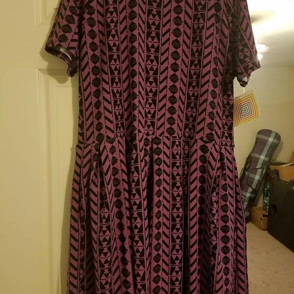 LulaRoe Amelia dress 3xl new with tags